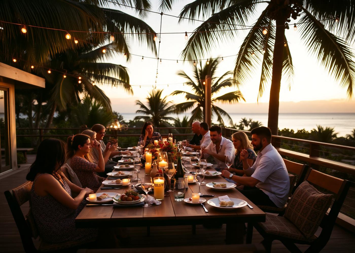 Long-table dinners